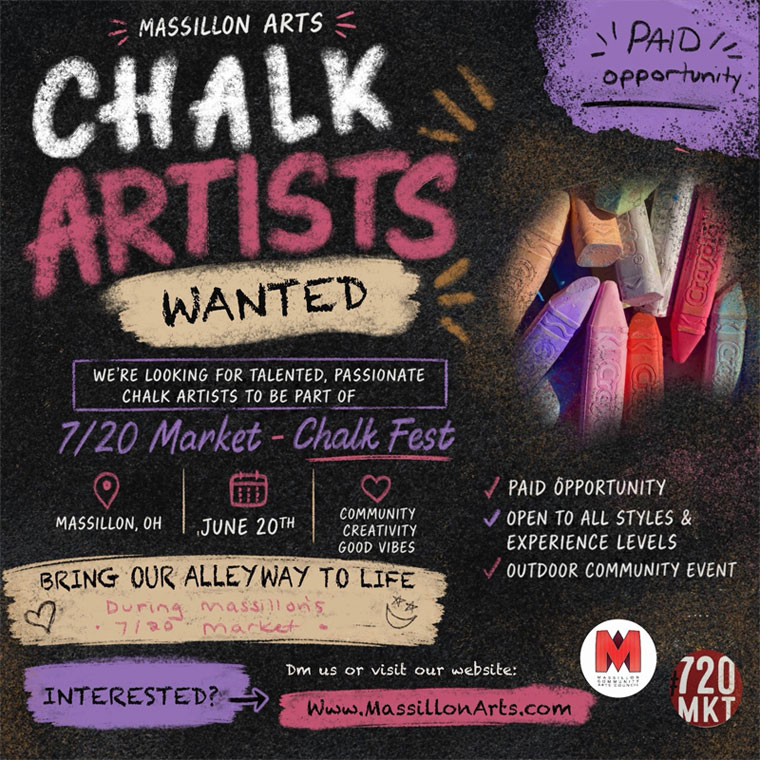 Chalk Artists Wanted